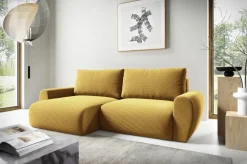 Meble Dla Dzieci|Narożniki>BROMARKT Nowoczesna rozkładana kanapa narożna uniwersalna PATI