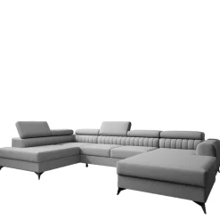 Narożniki>NEXT COLLECTION Nowoczesna salonowa kanapa rogowa z pojemnikami PAULLETTO