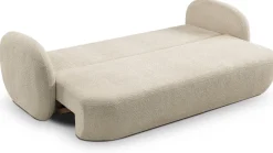 Meble Dla Dzieci|Meble Młodzieżowe>LASKI Nowoczesna sofa rozkładana z pojemnikiem OMERO beżowa
