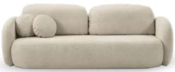 Meble Dla Dzieci|Meble Młodzieżowe></noscript>LASKI Nowoczesna sofa rozkładana z pojemnikiem OMERO beżowa