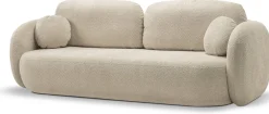 Meble Dla Dzieci|Meble Młodzieżowe></noscript>LASKI Nowoczesna sofa rozkładana z pojemnikiem OMERO beżowa