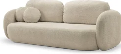 Meble Dla Dzieci|Meble Młodzieżowe></noscript>LASKI Nowoczesna sofa rozkładana z pojemnikiem OMERO beżowa
