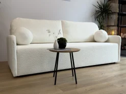 Meble Dla Dzieci|Meble Młodzieżowe></noscript>Meble Grand Nowoczesna sofa z funkcją spania boucle trzyosobowa CLOUD