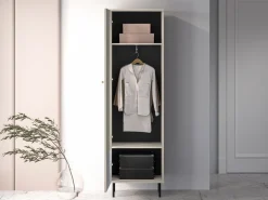 Zestawy Mebli Do Salonu|Szafy Młodzieżowe>ML Meble Nowoczesna szafa do salonu 55 cm SOPHIE cashmere