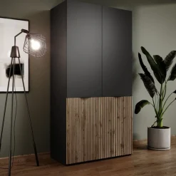 Meble Dla Dzieci|Zestawy Mebli Do Przedpokoju>PIASKI Nowoczesna szafa modułowa z półkami i drążkami 101 cm SIGMA