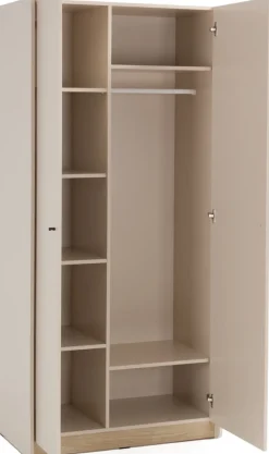 Meble Młodzieżowe|Meble Dla Dzieci>MEBLAR Nowoczesna szafa młodzieżowa uchylna 90 cm ALDENO eukaliptus