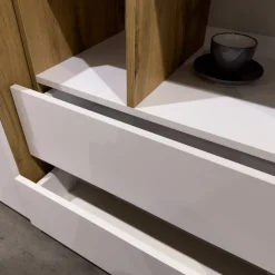 Zestawy Mebli Młodzieżowych|Zestawy Mebli Do Przedpokoju></noscript>DOLMAR Nowoczesna szafa młodzieżowa z półkami 80 cm ANETT