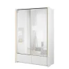Zestawy Mebli Do Sypialni|Szafy Dwudrzwiowe>lenart. Nowoczesna szafa przesuwna z lustrem do salonu 150 cm cm TAYA