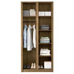 Zestawy Mebli Do Sypialni|Zestawy Mebli Do Salonu>GAŁA MEBLE Nowoczesna szafa z półkami MERIZO