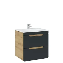 Meble Łazienkowe|Szafki Pod Umywalkę>COMAD Nowoczesna szafka łazienkowa pod umywalkę 60cm AURELIO