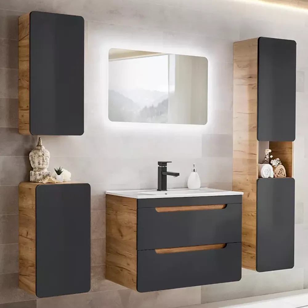 Meble Łazienkowe|Szafki Pod Umywalkę>COMAD Nowoczesna szafka łazienkowa pod umywalkę 40cm AURELIO