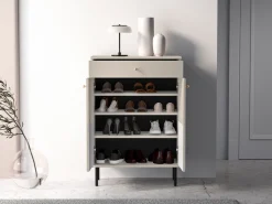 Szafki Na Buty|Zestawy Mebli Do Przedpokoju>ML Meble Nowoczesna szafka na buty SOPHIE cashmere