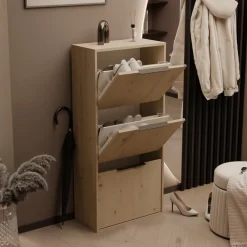 Szafki Na Buty|Zestawy Mebli Do Salonu>Stolar Nowoczesna szafka na buty do przedpokoju 130 cm MAVIA dąb artisan