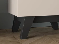 Meble Dla Dzieci|Szafki Nocne></noscript>ML Meble Nowoczesna szafka nocna 50 cm do sypialni FERIO cashmere