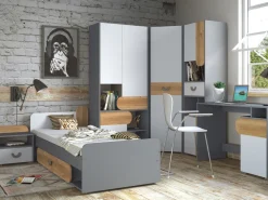 Zestawy Mebli Młodzieżowych>DOLMAR Nowoczesna szafka nocna do pokoju młodzieżowego 45 cm COOLIFY