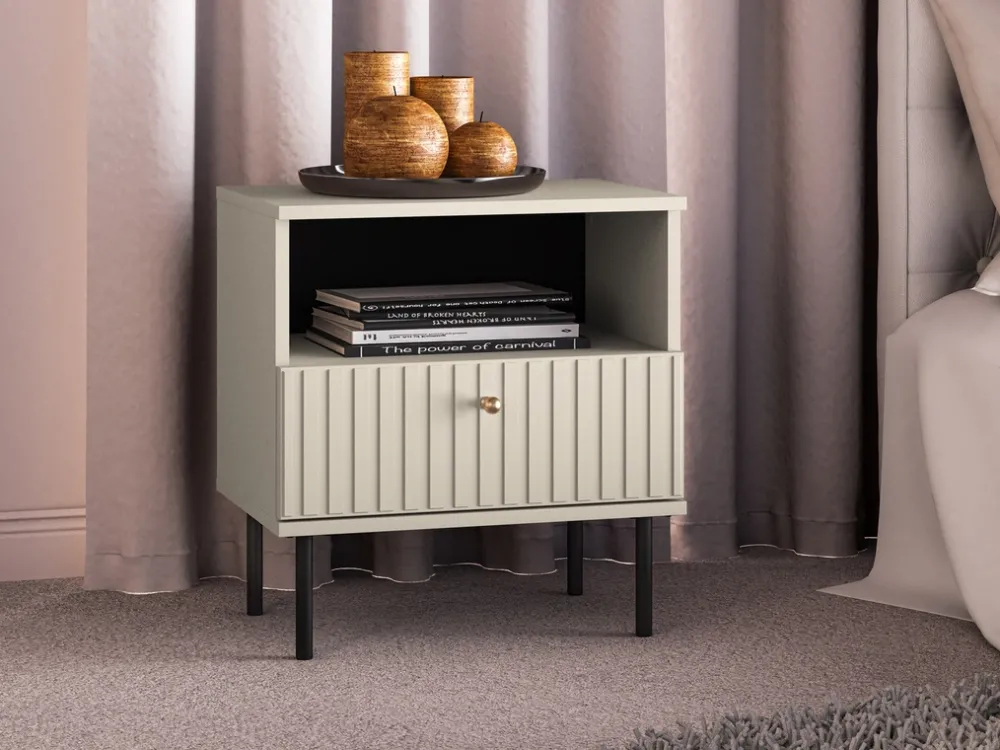 Zestawy Mebli Do Salonu|Szafki Nocne>ML Meble Nowoczesna szafka nocna do sypialni SOPHIE cashmere