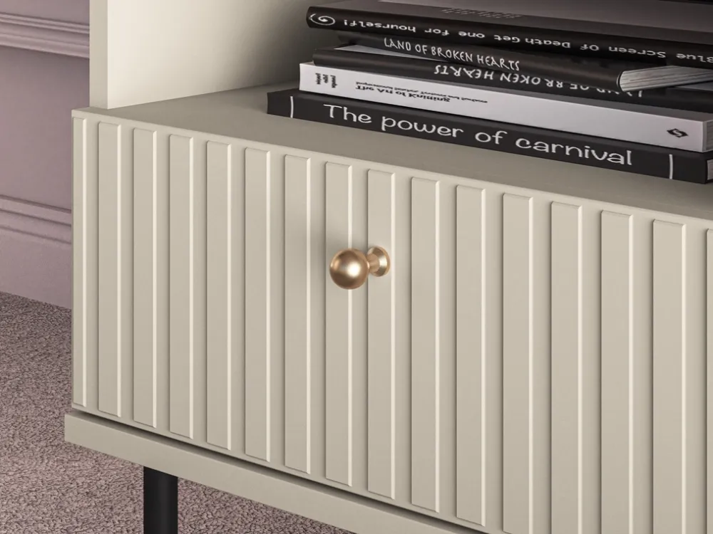 Zestawy Mebli Do Salonu|Szafki Nocne>ML Meble Nowoczesna szafka nocna do sypialni SOPHIE cashmere