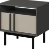Szafki Nocne>JUREK Nowoczesna szafka nocna z szufladą do sypialni 53 cm AVERO