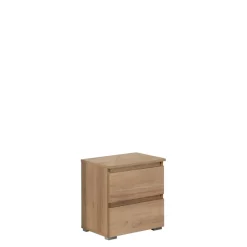 Zestawy Mebli Młodzieżowych>MARIDEX Nowoczesna szafka nocna z szufladami do pokoju młodzieżowego COSTA dąb riviera