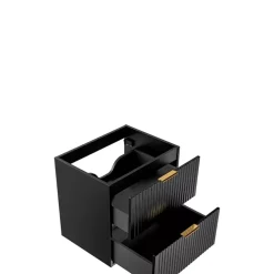 Meble Łazienkowe|Szafki Pod Umywalkę></noscript>COMAD Nowoczesna szafka pod umywalkę 60 cm czarna ADENILO czarny