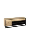 Zestawy Mebli Do Salonu|Szafki Rtv>lenart. Nowoczesna szafka RTV 155 cm QUANT dąb artisan