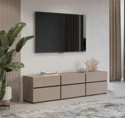 Zestawy Mebli Do Sypialni|Szafki Rtv></noscript>Helvetia Nowoczesna szafka RTV do salonu pod telewizor 180 cm CROSS