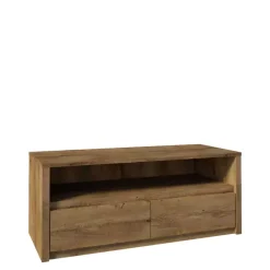 Szafki Rtv>GAŁA MEBLE Nowoczesna szafka RTV do salonu MERIZO dąb lefkas