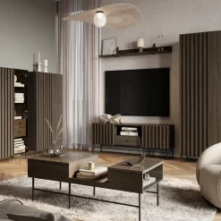 Szafki Rtv></noscript>lenart. Nowoczesna szafka RTV na wysokich nóżkach do salonu PIEMONTE