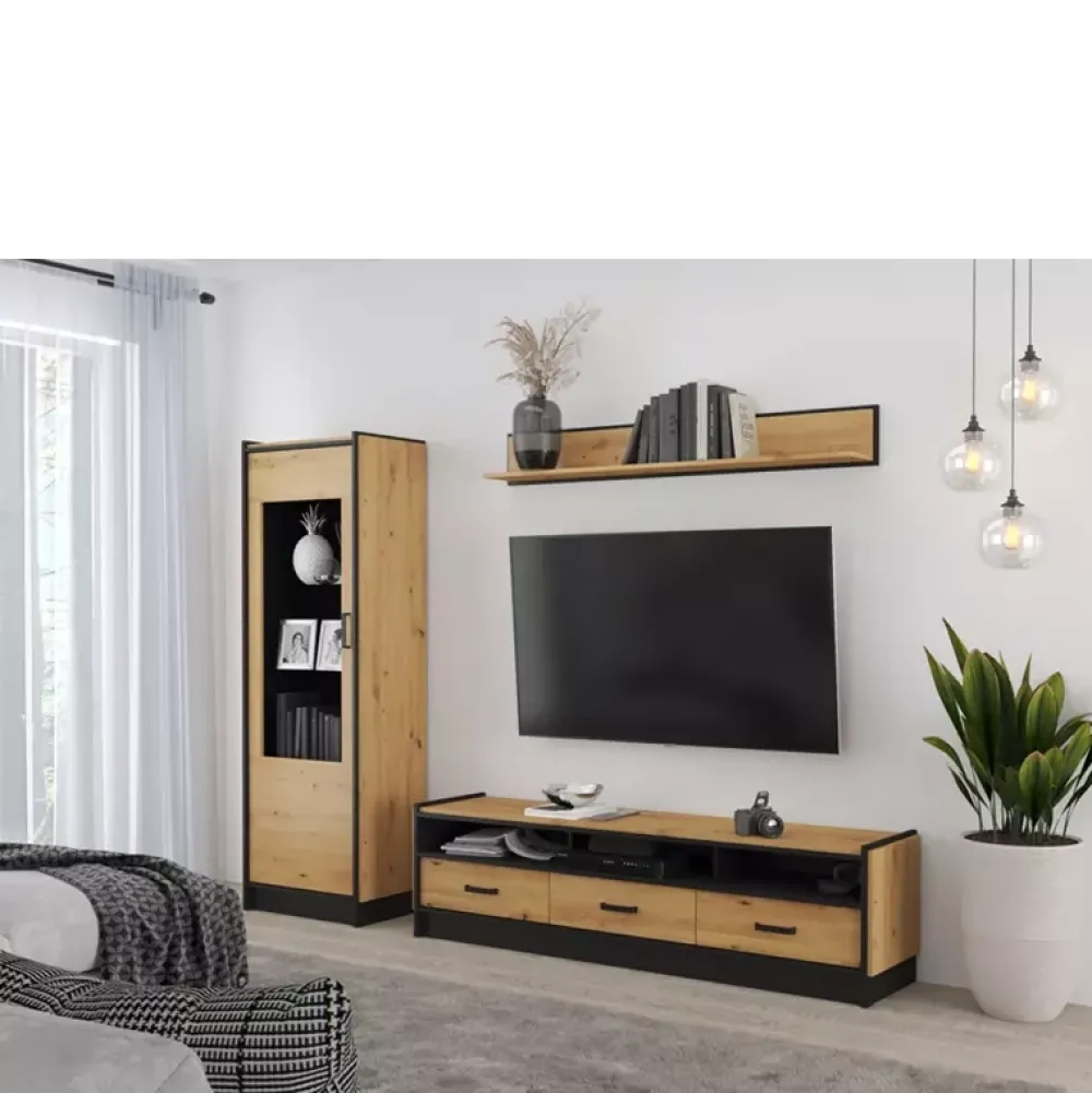 Szafki Rtv>Lempert Nowoczesna szafka RTV z szufladami 180 cm KALETTO