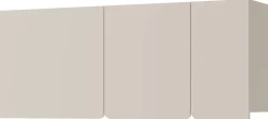 Meble Dla Dzieci|Meble Młodzieżowe>MEBLAR Nowoczesna szafka wisząca do pokoju nastolatka 120 cm LISSARO beż piaskowy