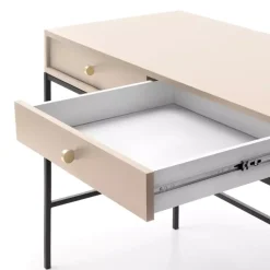 Toaletki I Konsole></noscript>PIASKI Nowoczesna toaletka MONTI beż