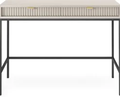 Biurka|Toaletki I Konsole>PIASKI Nowoczesna toaletka z szufladami AVANTI cashmere kaszmir