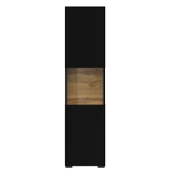 Zestawy Mebli Do Salonu|Witryny></noscript>Helvetia Nowoczesna witryna do salonu czarna AVENTELI