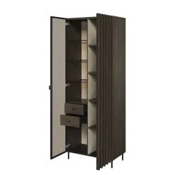 Zestawy Mebli Do Salonu|Witryny></noscript>lenart. Nowoczesna witryna do salonu z oświetleniem PIEMONTE