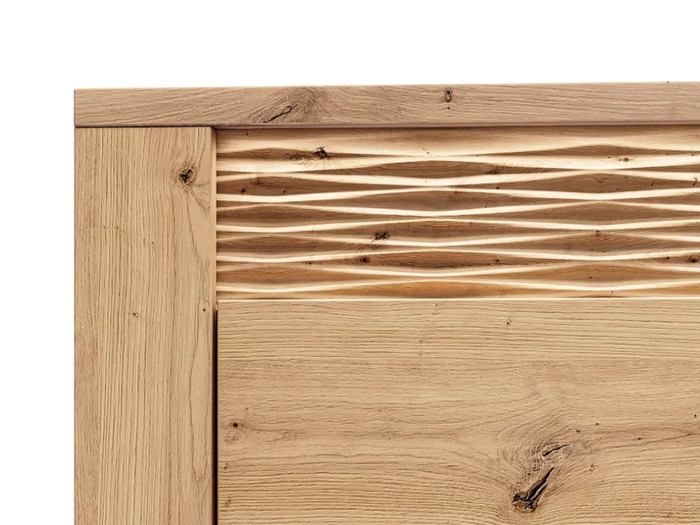 Zestawy Mebli Do Salonu|Witryny>ML Meble Nowoczesna witryna do salonu 92 cm ARTIS cichy domyk dąb artisan