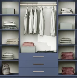 Meble Dla Dzieci|Szafy Do Pokoju Dziecięcego>Stolar Nowoczesna zielona szafa 200 cm z lustrem i półkami BILL zielony