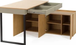 Biurka|Meble Dla Dzieci>MEBLAR Nowoczesne biurko młodzieżowe 125 cm z szufladami LISSARO