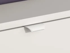 Biurka|Zestawy Mebli Młodzieżowych></noscript>ML Meble Nowoczesne biurko młodzieżowe 120 cm białe TORINO