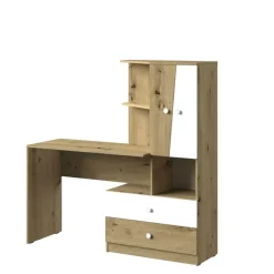 Biurka|Zestawy Mebli Młodzieżowych>DOMEL Nowoczesne biurko z regałem MONACO