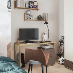 Biurka|Zestawy Mebli Młodzieżowych></noscript>lenart. Nowoczesne biurko z szufladami do pokoju młodzieżowego LENNY