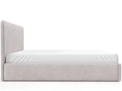 Łóżka Małżeńskie|Łóżka Ze Stelażem></noscript>Gruszka Nowoczesne łóżko do sypialni tapicerowane 180x200 cm BELIVO