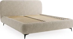 Łóżka Ze Stelażem|Łóżka Na Nóżkach></noscript>UNISTYL MEBLE Nowoczesne łóżko do sypialni 180x200 cm MALI pojemnik na pościel czarne