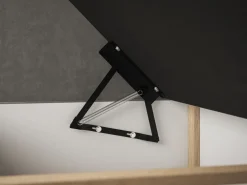 Meble Młodzieżowe|Łóżka Młodzieżowe></noscript>Riban Nowoczesne łóżko kontynentalne z pojemnikiem 120x200 cm GEND