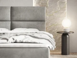 Łóżka Małżeńskie|Łóżka Ze Stelażem></noscript>Riban Nowoczesne łóżko kontynentalne 180x200 cm GEND pojemnik