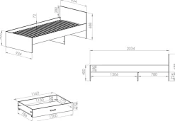 Łóżka Młodzieżowe|Łóżka Dziecięce><noscript><img width=