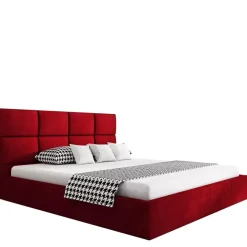 Meble Młodzieżowe|Łóżka Młodzieżowe></noscript>Riban Nowoczesne łóżko tapicerowane 160x200 cm AMBY