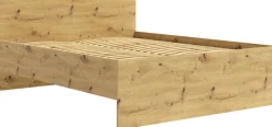 Meble Młodzieżowe|Łóżka Młodzieżowe>GiB Meble Nowoczesne łóżko 160x200 do sypialni MAXIDO dąb artisan