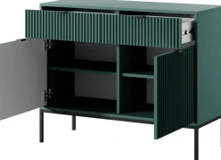 Zestawy Mebli Do Salonu></noscript>PIASKI Nowoczesne meble do salonu z komodą AVANTI labrador