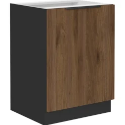 Meble Kuchenne></noscript>Lempert Nowoczesne meble kuchenne 260 cm MARGARET orzech okapi