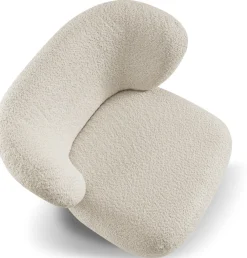 Meble Dla Dzieci|Meble Młodzieżowe></noscript>LASKI Nowoczesny fotel do salonu uszak beżowy AVILA